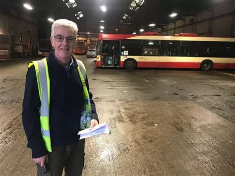 Driver Covers Bus With Tributes To Passengers As He Makes Final Journey