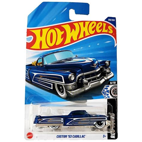 Hot Wheels Básico Mattel Rod Squad Custom Cadillac 53 Lote F 2025 Shopee Brasil