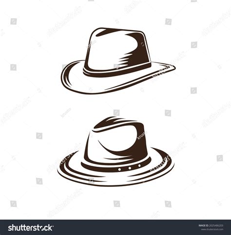 Cowboy Hat Sketch Vector Illustration Stock Vector (Royalty Free ...