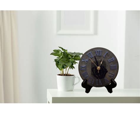 Fuck Off Middle Finger Clock Gray And Blue Etsy