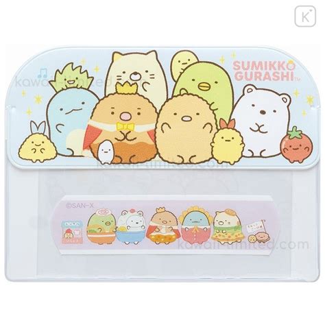 Japan San X Adhesive Bandage With Case Sumikko Gurashi Food Kingdom