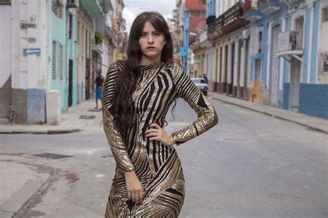 Gabriela Hernández Cuba Emotions Models Fashion In Cuba
