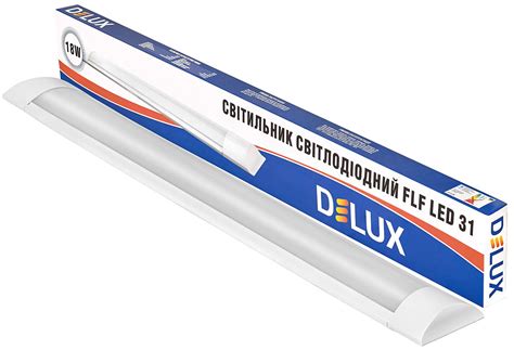 Лінійний світильник DELUX FLF LED 31 18W 4100K (90014293 ...