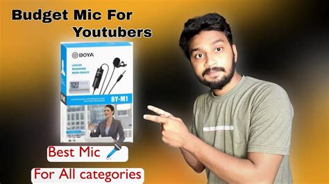 Best Budget Mic For Youtubers Mic I Use Cheap And Best Audio Youtube