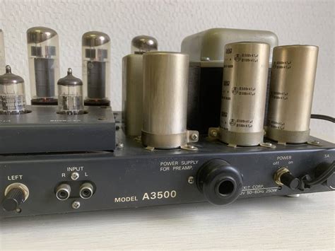 Yahoo!オークション - LUXKIT ラックスキット 真空管 A3500 パワーアン...