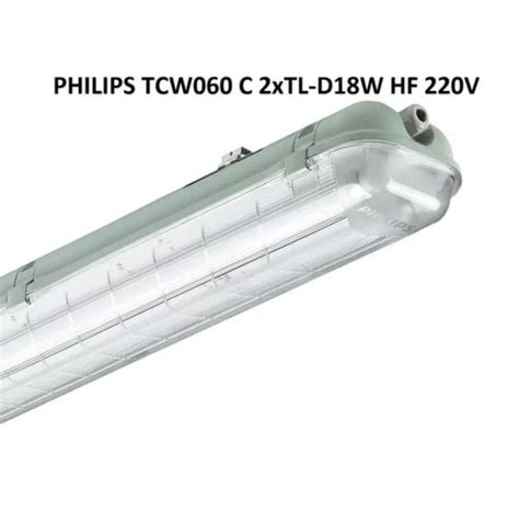 Jual Philips Waterproof TCW060 TCW 060 2X18watt 220V IP65 Kap Lampu