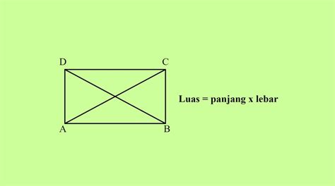 5 Latihan Soal Menghitung Luas Persegi Panjang