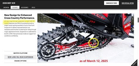 2026 Polaris Snowmobile REVEAL Page 25 Hardcore Sledder