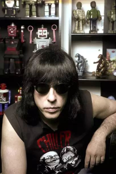 Rock Band The Ramones Drummer Marky Ramone Poses For A October