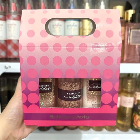 BBW Travel Size Gift Set A Thousand Wishes Beauty Personal Care Fragrance Deodorants On