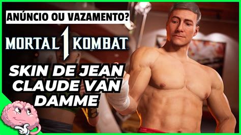 SKIN DE JEAN CLAUDE VAN DAMME PARA JOHNNY CAGE EM MK1 É REVELADA YouTube