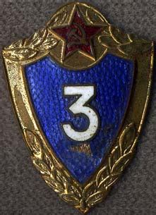 Нагрудные знаки военнослужащих Советской Армии