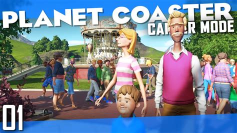 Planet Coaster Beta Career Mode Part 1 Youtube