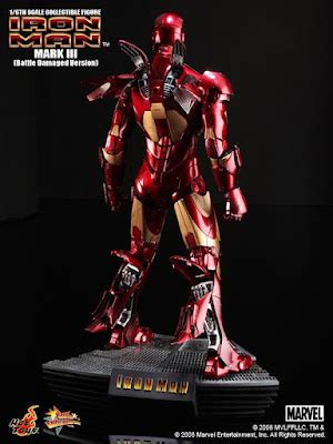 Toyhaven Hot Toys IRON MAN MARK III Battle Damaged Preview