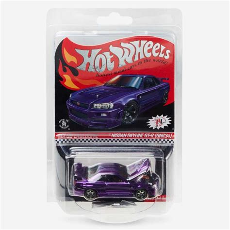 Hot Wheels RLC Membership Nissan Skyline BNR R Purple Shopee Malaysia