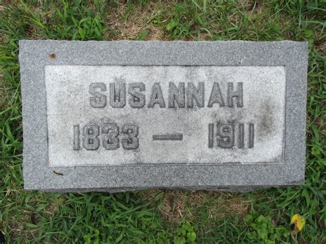 Susannah Glover Myers Memorial Find A Grave