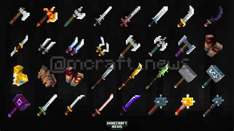 minecraft pictures  weapons