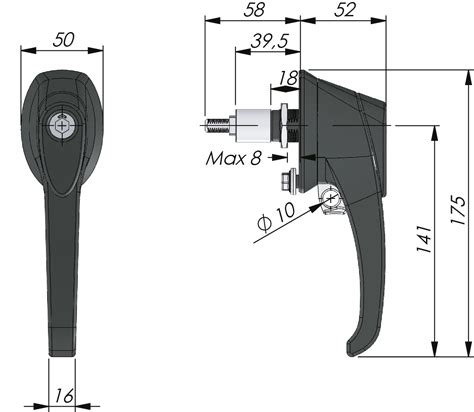 Defeater Handle Compact Defeater Handles