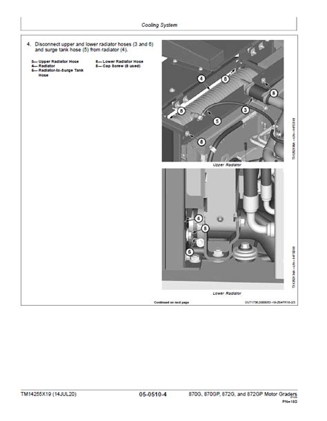 John Deere G Gp G Gp Grader Technical Manual S N