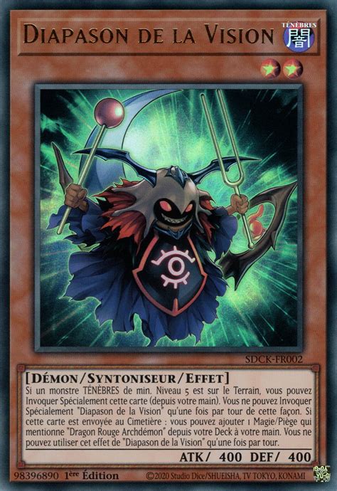 Sdck Fr Diapason De La Vision Yu Gi Oh