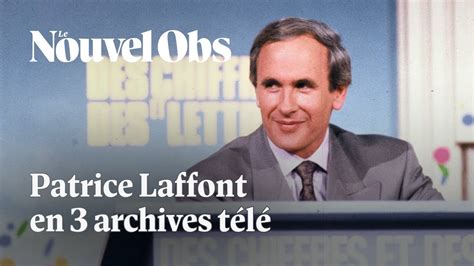 Patrice Laffont le maître du jeu télévisé s est éteint le voici