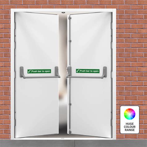 Double Fire Exit Doors Australia Lathams Steel Doors