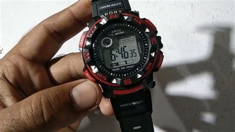 How To Set Date And Time In Digital Watch Digital Watch Time Setting