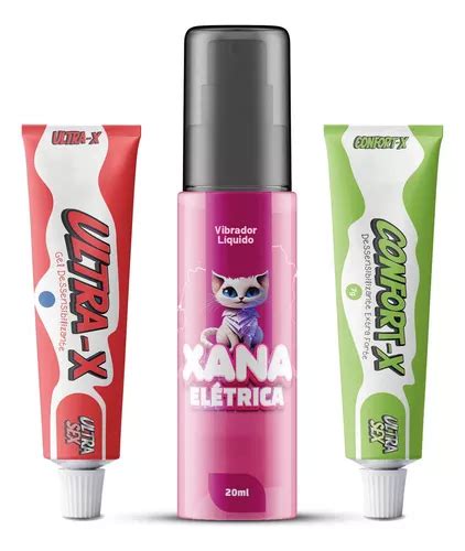 Gel Lubrificante Sexy Shop Anestesico Anal Xana Eletrica Parcelamento Sem Juros