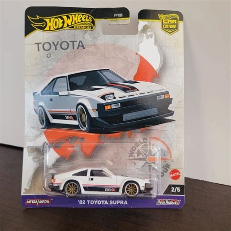 2024 HW HOT Wheels Premium Car Culture World Tour 82 Toyota Supra Blanc EUR 16 25 PicClick FR