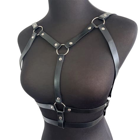 Soutien gorge Lingerie érotique en cuir pour adultes jarretelles Sexy tendance pour femmes