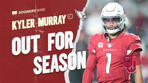 Kyler Murray Out For The Season With Torn Acl