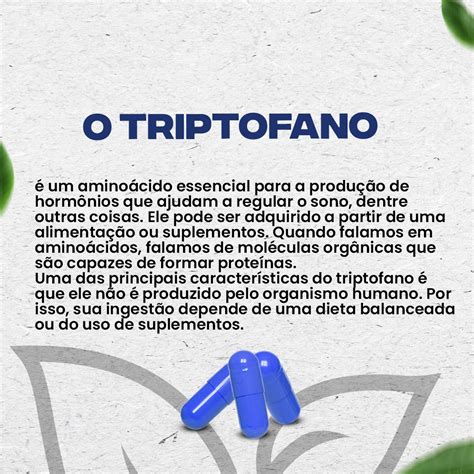 Triptofano 500mg 180 Cápsulas Niacina Inositol Magnésio Vitamina D