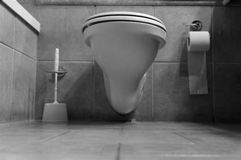 Premium Photo Toilet Bowl In Bathroom