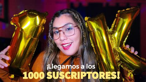 asmr español ESPECIAL 1K SUSCRIPTORES 25 cosas sobre mi