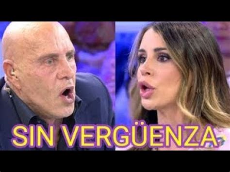 Brutal Bronca Entre Kiko Matamoros Y Cristina Porta Diferido Youtube