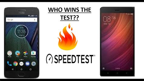 Moto G5 Plus VS Redmi Note 4 SPEEDTEST WHO WINS YouTube