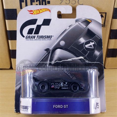 Jual FLASH SALE HOT WHEELS GRAN TURISMO RETRO FORD GT TERMURAH Shopee Indonesia