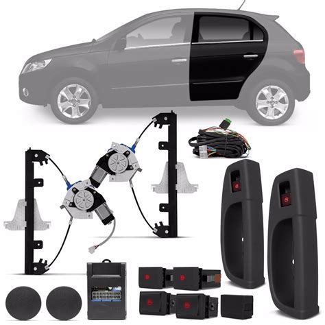 Vidro Eletrico Voyage Gol G5 Kit Sensorizado 4p R 329 90 Em Mercado