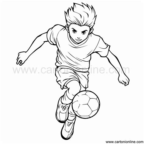 Desenhos De Jogadores Para Colorir - 9