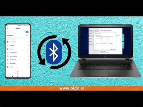 comment connecter son téléphone à son pc via Bluetooth YouTube