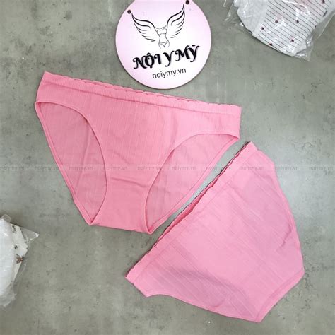 Quần lót Victorias Secret bikini thun seamless màu hồng 424143qax Nội y Mỹ