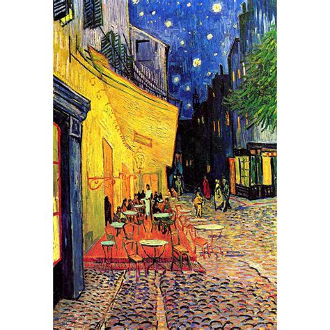 The Cafe Terrace - Van Gogh Acrylic Glass Art | Wall Art Designs