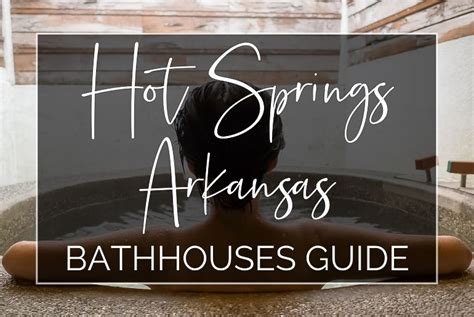 Hot Springs Bath House Packages At Jonathan Barbara Blog
