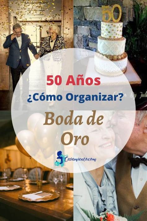 Boda De Oro Decoración Y Regalos Para El Aniversario De 50 Años