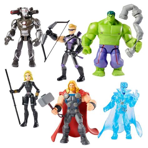 Disney Store Avengers Figures - Disney store marvel thor pvc 7 figures ...