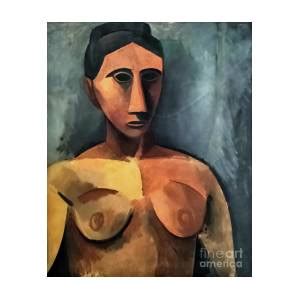 Naked Woman By Pablo Picasso Painting By Pablo Picasso Fine Art