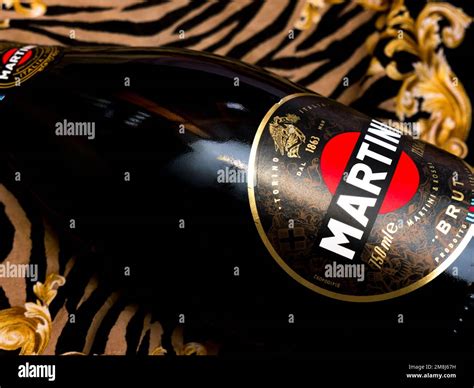 Champagne Martini Brut. Martini is a brand of Italian vermouth, named ...