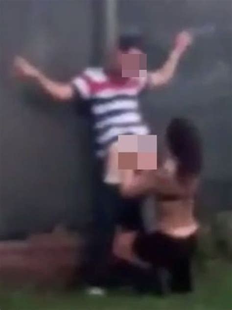 Woman Camera Performing Sex Act On Boyfriend In Broad Daylight And Then Shouts Don T Stop Us