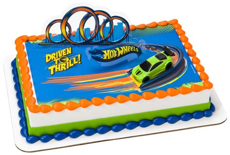 Hot Wheels Drift Photocake Decoset Background DecoPac