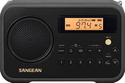 Amazon.com: Sangean PR-D5 Portable Radio with Digital Tuning and RDS ...